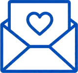 Icon mit Liebe verschickt
